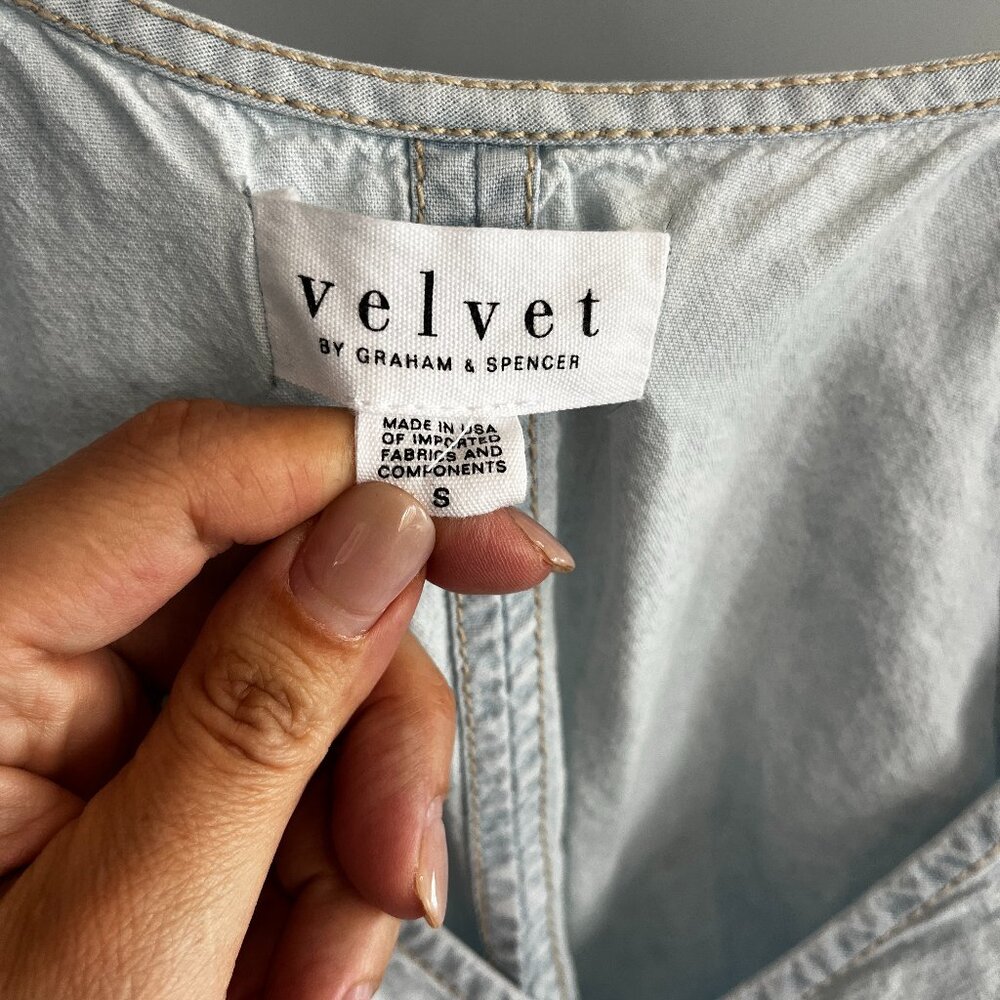 Velvet by Graham & Spencer Denim Top